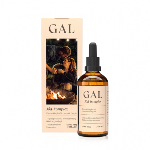 GAL Jód-komplex, családi kiszerelés, 2000 adag - 100 ml
