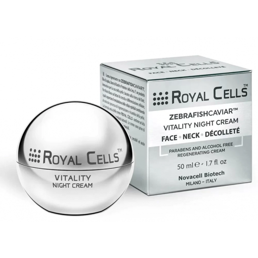 Royal Cells Vitality Night Cream hidratáló és regeneráló éjszakai krém – 50ml