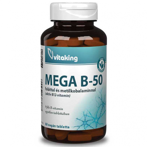 Vitaking Mega B-50 tabletta - 60x