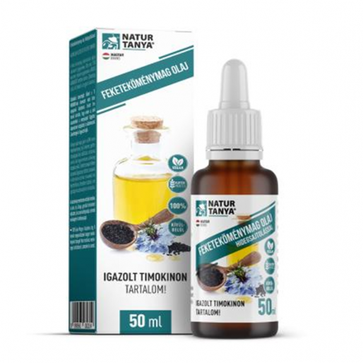 Natur Tanya® 100% feketeköménymag olaj - 50ml