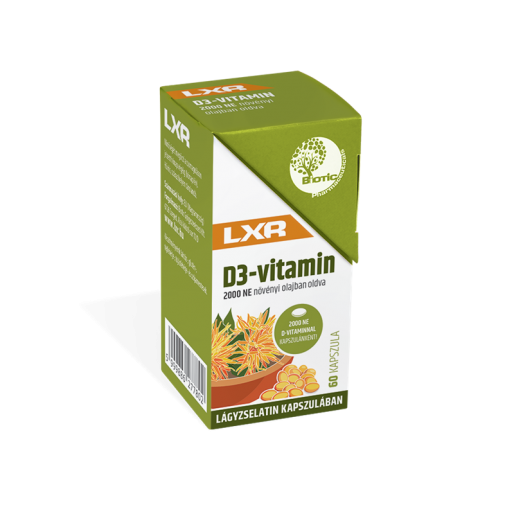 LXR D3-vitamin kapszula - 60x