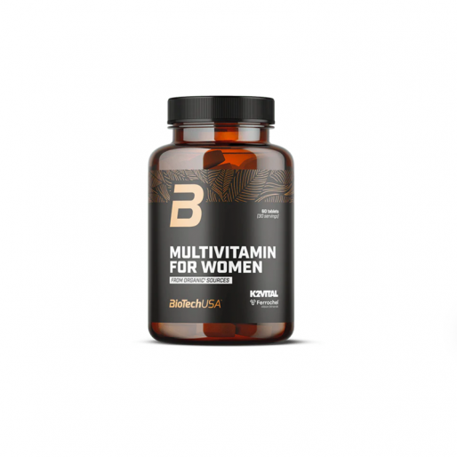 BioTechUsa Multivitamin For Women from organic sources - 60x