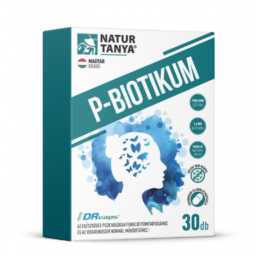 Natur Tanya® P-BIOTIKUM kapszula - 30x - Lejárat közeli: 2026.06.30.