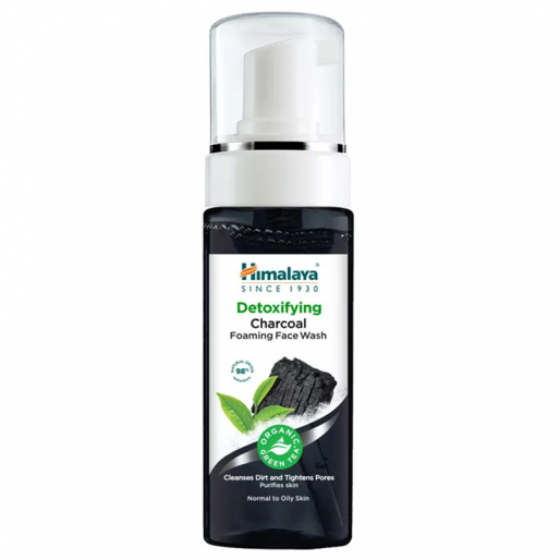 Himalaya Méregtelenítő arclemosó aktív szén + zöld tea - 150ml