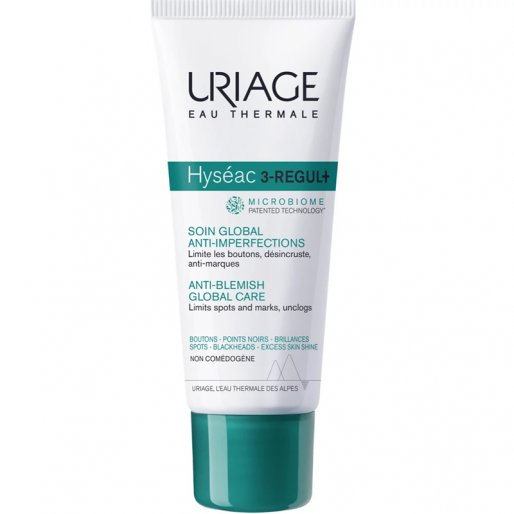 Uriage HYSÉAC 3-REGUL+ Krém mitesszerekre és pattanásokra - 40ml