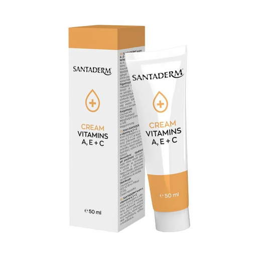 Santaderm krém A-, E-, és C-vitamin tartalommal - 50ml