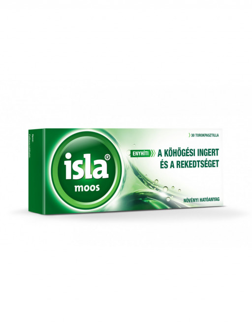 Isla Moos Torokpasztilla AlpenPharma - hiánycikk