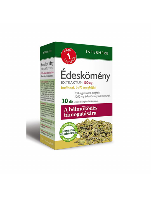 Interherb Édeskömény Extraktum kapszula