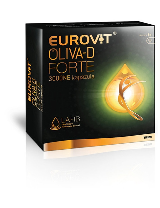 Eurovit Oliva-D Forte 3000NE kapszula