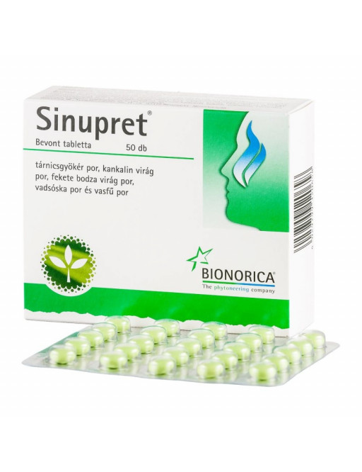 Sinupret bevont tabletta