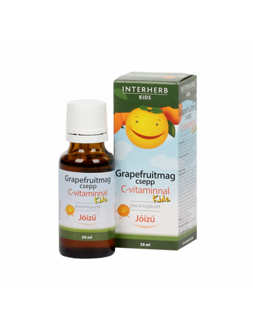 Kids Grapefruitmag csepp C-vitaminnal INTERHERB