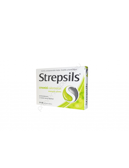 Strepsils citromos cukormentes tabletta