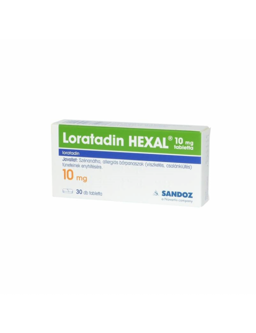 Loratadin Hexal 10Mg Tabletta