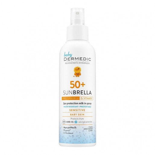 Dermedic Sunbrella Baby Napfényvédő tej spray SPF 50