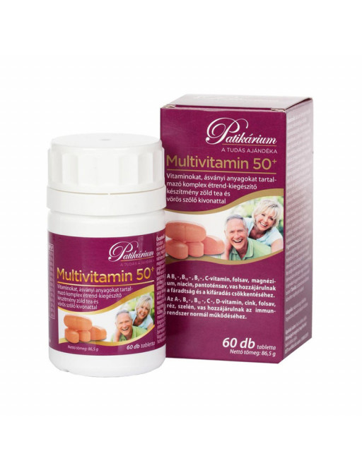 Patikárium Multivitamin 50+