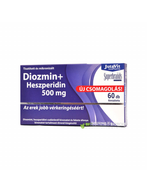 Jutavit Diozmin + Heszperidin 500mg filmtabletta