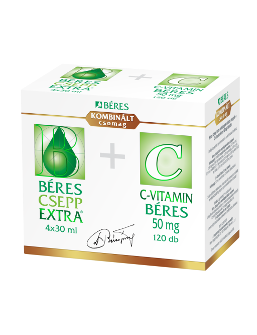 Béres Csepp Extra + C-vitamin 120x