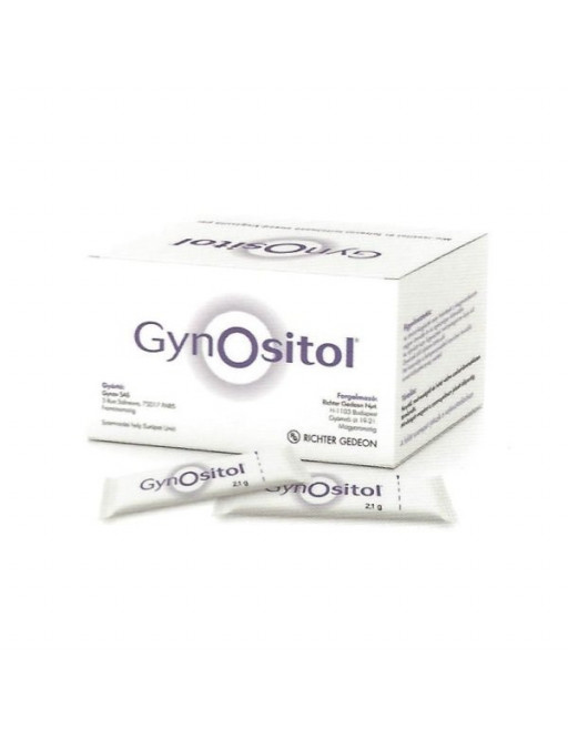 Gynositol mio-inozitolt és folsavat tartalmazó étrend-kiegészítő por 3doboz 8499/db