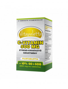 Vitapaletta C-vitamin 500mg