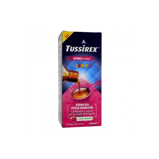 Tussirex Junior köhögés elleni szirup