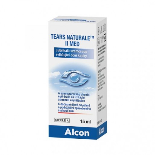 Tears Naturale II Med Lubrikáló Szemcsepp