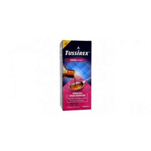 Tussirex szirup köhögésre