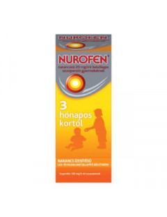 Nurofen narancsízű 20 mg/ml...