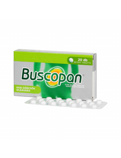 Buscopan 10mg bevont tabletta