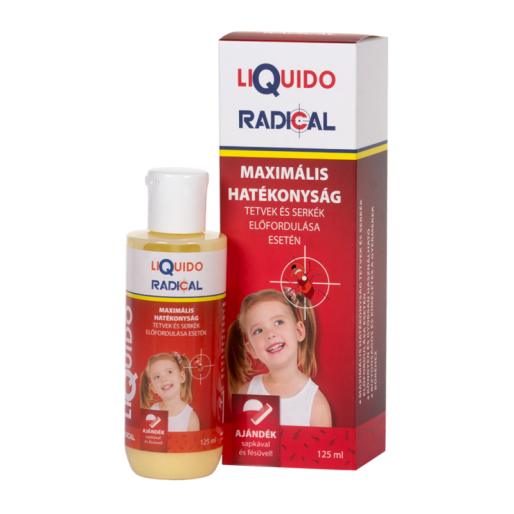 Liquido Radical tetű és serkeirtó sampon