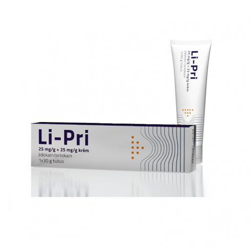 Li-Pri 25 mg/g + 25 mg/g krém - hiánycikk