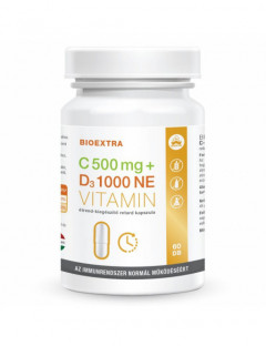 Bioextra C-vitamin 500mg +...