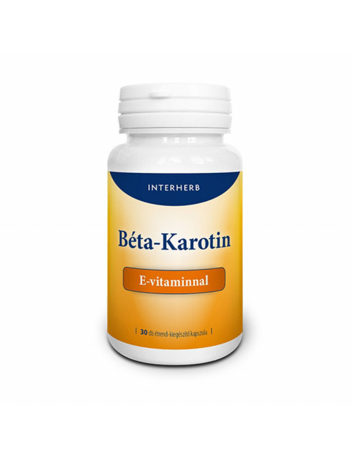 Interherb Béta-Karotin+E vitamin kapszula