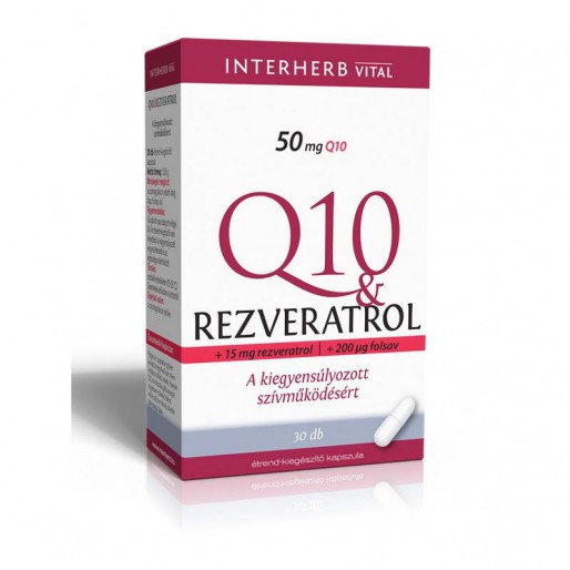 Interherb Q10 & Rezveratrol kapszula