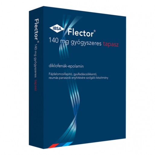 Flector 140 mg gyógyszeres tapasz