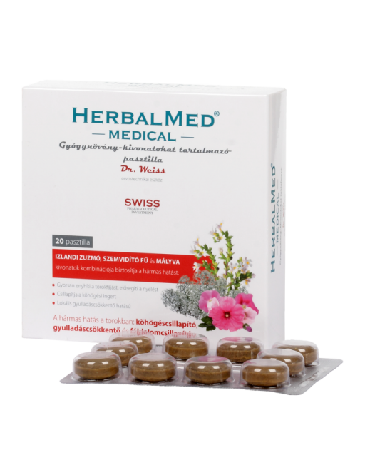 Herbalmed Medical Gyógynövény Pasztilla