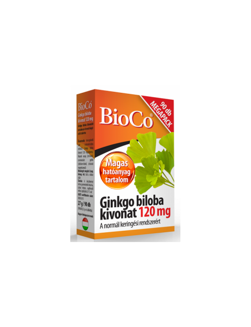 BioCo Ginkgo Biloba kivonat 120 mg