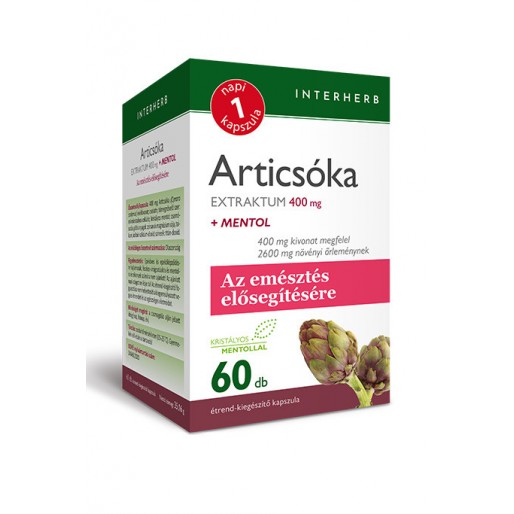 Interherb Articsóka Extraktum kapszula