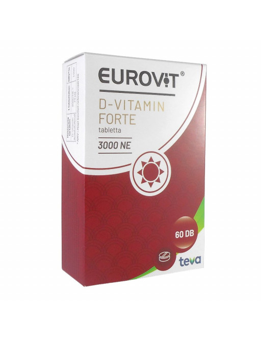 Eurovit D-vitamin Forte 3000 NE tabletta