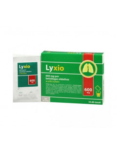 Lyxio 600 mg por belsőleges...