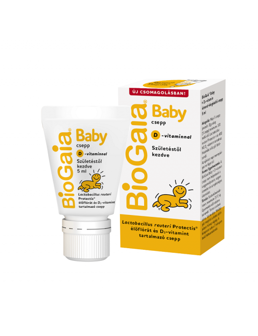 Biogaia Protectis Baby D3-vitamin Csepp Étrendkiegészítő