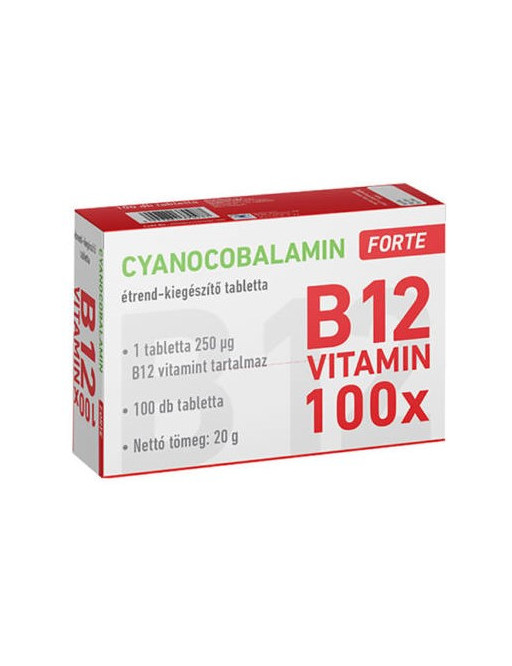 Cyanocobalamin 250 mcg FORTE tabletta