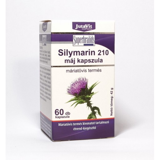 Jutavit Silymarin Máj Egészsége 210mg kapszula - 60x