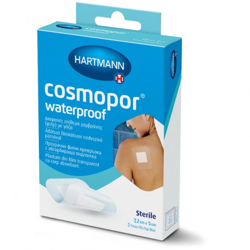 Cosmopor Waterproof steril sebtapasz vízálló 7,2x5cm