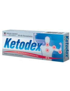 Ketodex 25 mg Filmtabletta