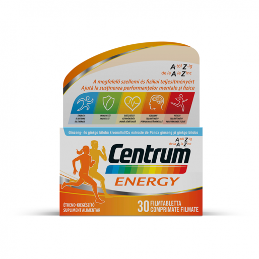 Centrum Energy A-Z-ig filmtabletta - 30x