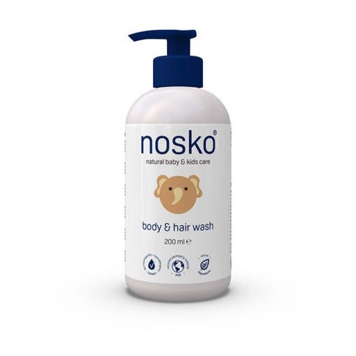Nosko fürdető és sampon pumpás - 200ml