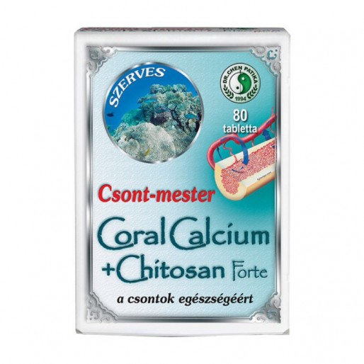 Coral Calcium+Chitosan Forte tabletta DR.CHEN