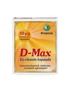 D-Max D3 vitamin kapszula...