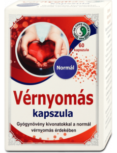 Normál vérnyomás kapszula...