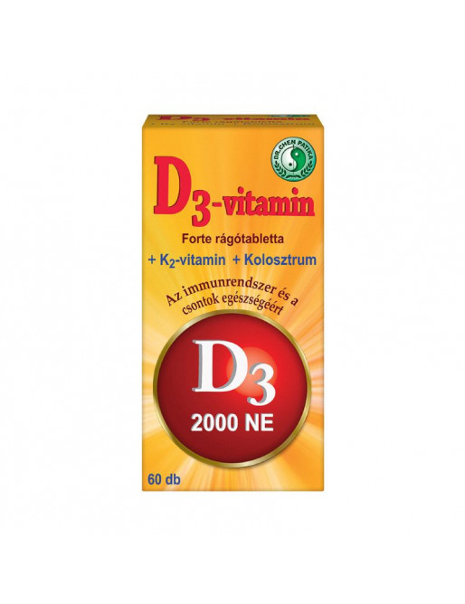D3-vitamin Forte rágótabletta DR.CHEN